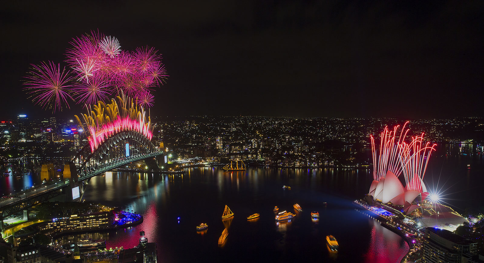 New Year's Eve  fireworks, Sydney